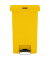 Rubbermaid Tretabfalleimer Slim Jim 1883575 Kunststoff 50l gelb