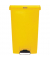 Rubbermaid Tretabfalleimer Slim Jim 1883577 Kunststoff 68l gelb
