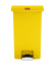 Rubbermaid Tretabfalleimer Slim Jim 1883577 Kunststoff 68l gelb