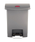 Tretabfalleimer SLIM JIM STEP-ON, 30 Liter, KunststoffTragegriff Deckel Einsatz Griffrand