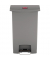 Rubbermaid Tretabfalleimer Slim Jim 1883602 Kunststoff 50l grau