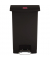 Rubbermaid Tretabfalleimer Slim Jim 1883611 Kunststoff 50l schwarz