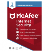 Internet Security Lizenz MIS00GNR3RDD 1 Jahr 3 Gerät