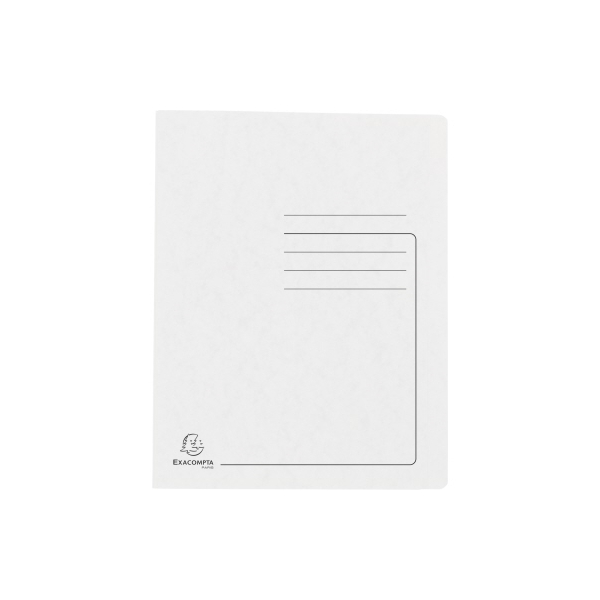 3130630399827 - Schnellhefter 39982E A4 weiß Karton 355g Vorderdeckel opak 3130630399827 Exacompta