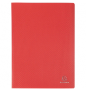Sichtbuch Opak 8825E, rot, A4, mit 20 Hüllen, Polypropylen (PP)