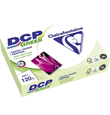 Recyclingpapier DCP Green 50027SC A4 120g weiß 100er Weiße 