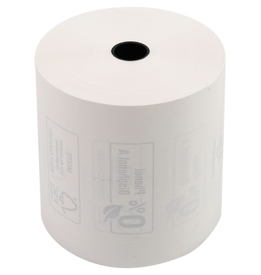 Thermorollen 43818E, 80mm x 76m, Kern-&Oslash;: 12mm