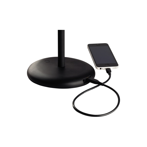 3595560015580 - LED-Schreibtischlampe Easy schwarz Standfuß dimmbar dimmbar 3595560015580 Unilux