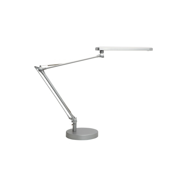 3595560030385 - LED-Tischleuchte UNILUX MAMBOLED 20 dimmbar mit Gelenkarm L 505 x B 220 x H 110 mm grau