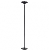 LED-Deckenfluter DELY 2.0, schwarz, mit Standfuß, dimmbar