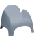 Sessel DUMBO blau blau Kunststoff
