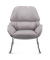 PAPERFLOW Sessel LAZY grau silber Stoff