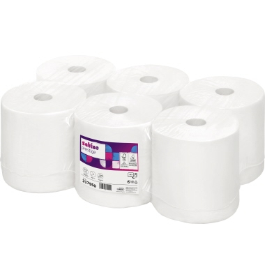 Satino Papierhandtuchrolle Prestige 317950 3lagig 120m ws 6 St./Pa