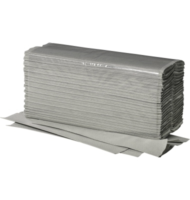 Falthandt&uuml;cher Plus 4111102, 25x33cm, 1-lagig, Lagenfalz (C-Falz), natur, Recyclingpapier