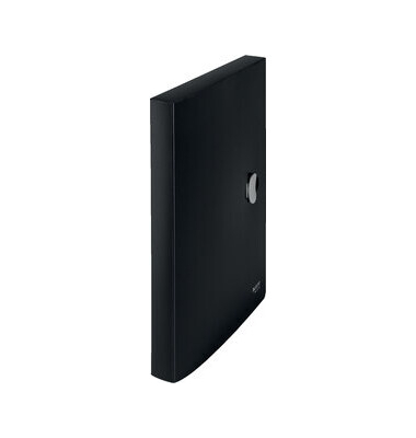 Heftbox Recycle 46230095, A4 schwarz, 4cm Füllhöhe, Polypropylen (PP) 650g