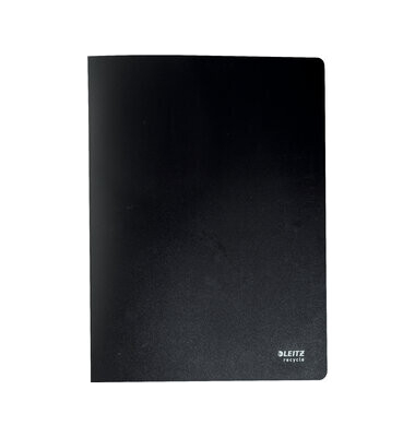Sichtbuch Recycle 4677-00-95, schwarz, A4, mit 40 Hüllen, Polypropylen (PP)