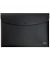 Dokumententasche Recycle 46780095, A4 quer, schwarz, Polypropylen, 80 % recycelt, Druckknopfverschluss