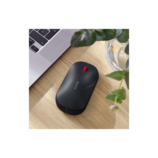 4002432129416 - Cosy Dual Kabellose Ergonomische Maus 6531 Optisch Für Rechts- und Linkshänder Bluetooth USB-A Nano Receiver Grey
