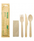 PAPSTAR Besteck-Set Pure 88243 Holz