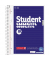 Collegeblock 10-6787101 Student Recycling, Lineatur 27 / liniert mit Rand innen/außen, A5, 70g, blau, 80 Blatt