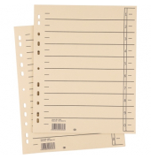 Trennblätter oeco 1453 A4 chamois 200g Karton