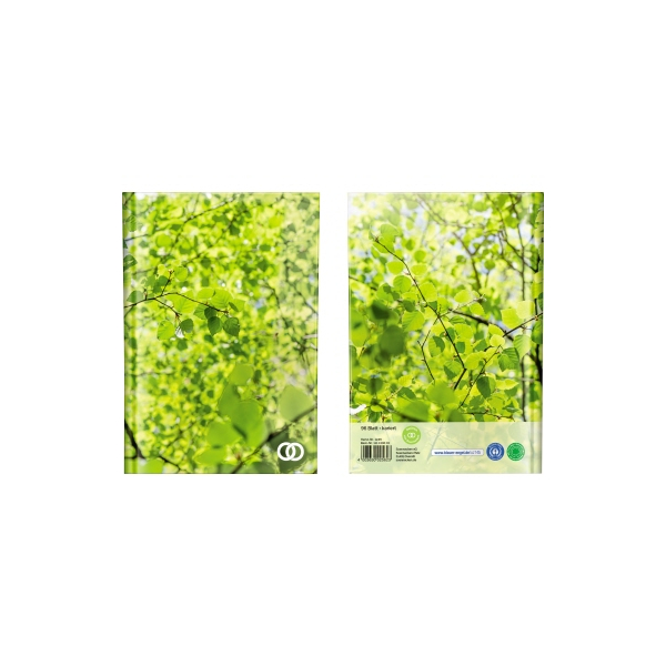 4003630025630 - Notizbuch 1246 oeco grün A5 kariert 70g 96 Blatt   192 Seiten 4003630025630 Soennecken