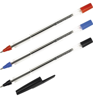 Kugelschreiber Nr. 1 3609, schwarz, 0,6mm, Einweg