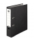 Ordner oeco 3302, A4 80mm breit Karton vollfarbig schwarz