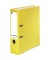 Ordner oeco 3432, A4 80mm breit Karton vollfarbig gelb