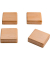 SIGEL Magnet BA211 Holz 33x33x9mm 4 St./Pack.