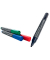 Boardmarker-Set BA, BA010, Etui, rot, blau, gr&uuml;n, schwarz, 2-3mm Rundspitze