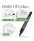 Boardmarker BA010, Etui, 4-farbig sortiert, 2-3mm Rundspitze