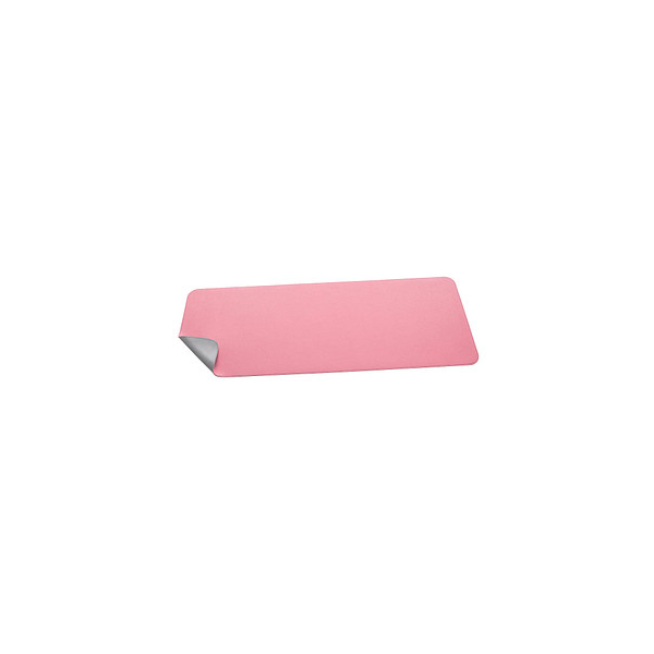 4004360802614 - Schreibtischunterlage Sigel beidseitig nutzbar einrollbar für alle Maustypen B 800 x T 2 x H 300 mm Kunstleder rosa-silber