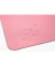 SIGEL Schreibunterlage SA605 Lederimitat 80x30cm rosa/silber