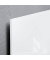 Glas-Magnetboard artverum, GL225, 200x100cm, Tempered Glas, Rückseite Metall, Glas