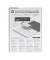 Collegeblock 400158974 Recycling, Lineatur 28 / kariert mit Rand innen/außen, A4+, 90g, rot, 80 Blatt
