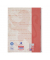 Collegeblock 400158974 Recycling, Lineatur 28 / kariert mit Rand innen/außen, A4+, 90g, rot, 80 Blatt