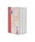 Collegeblock 400158974 Recycling, Lineatur 28 / kariert mit Rand innen/außen, A4+, 90g, rot, 80 Blatt