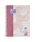 Collegeblock 400159330 Recycling, Lineatur 28 / kariert mit Rand innen/außen, A4+, 90g, rot, 120 Blatt
