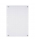Collegeblock 400159330 Recycling, Lineatur 28 / kariert mit Rand innen/außen, A4+, 90g, rot, 120 Blatt