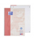 Collegeblock 400159358 Recycling, Lineatur 22 / liniert mit Rand innen, A4+, 90g, rot, 80 Blatt