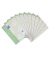 Collegeblock 400159361 Recycling, Lineatur 30 / blanko, A4+, 90g, grün, 80 Blatt