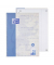 Collegeblock 400159364 Recycling, Lineatur 25 / liniert mit weißem Rand, A4+, 90g, blau, 80 Blatt