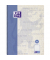 Collegeblock 400159370 Recycling, Lineatur 21 / liniert mit Rand innen, A4+, 90g, blau, 80 Blatt