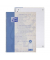 Collegeblock 400159370 Recycling, Lineatur 21 / liniert mit Rand innen, A4+, 90g, blau, 80 Blatt