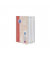 Collegeblock 400159373 Recycling, kariert / kariert Rand links, A5+, 90g, rot, 80 Blatt