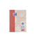 Collegeblock 400159373 Recycling, kariert / kariert Rand links, A5+, 90g, rot, 80 Blatt