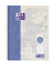 Collegeblock 400159376 Recycling, Lineatur 21 / liniert mit Rand innen, A5+, 90g, blau, 80 Blatt