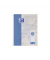 Collegeblock 400159376 Recycling, Lineatur 21 / liniert mit Rand innen, A5+, 90g, blau, 80 Blatt