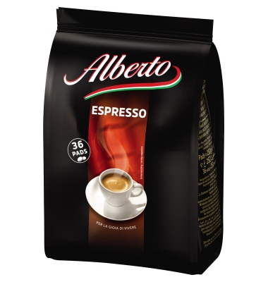 Alberto Kaffee Kaffeepads Espresso 60088